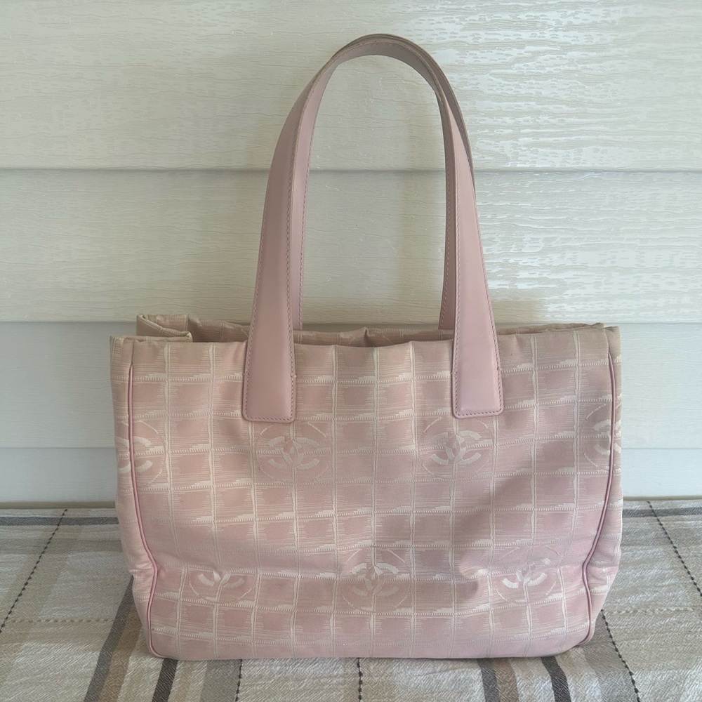 Chanel Light Pink Tote Bag- CC Logo